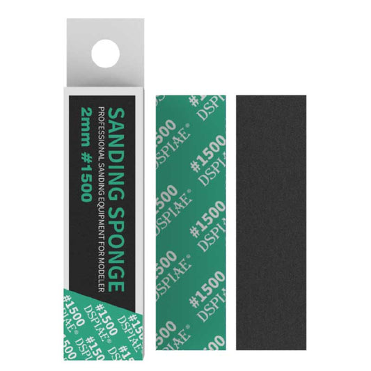 Dspiae SS2-1500 2mm #1500 Sanding Sponge 5Pcs
