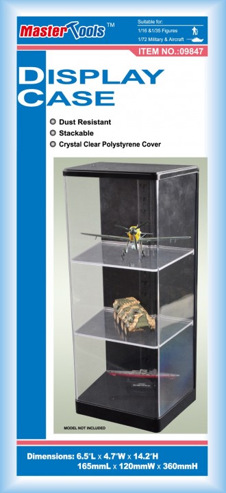 Master Tools 09847 Display Case 165X120X360mm
