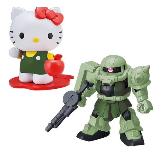 Bandai 2554763 SDGCS: Hello Kitty x Zaku II Green
