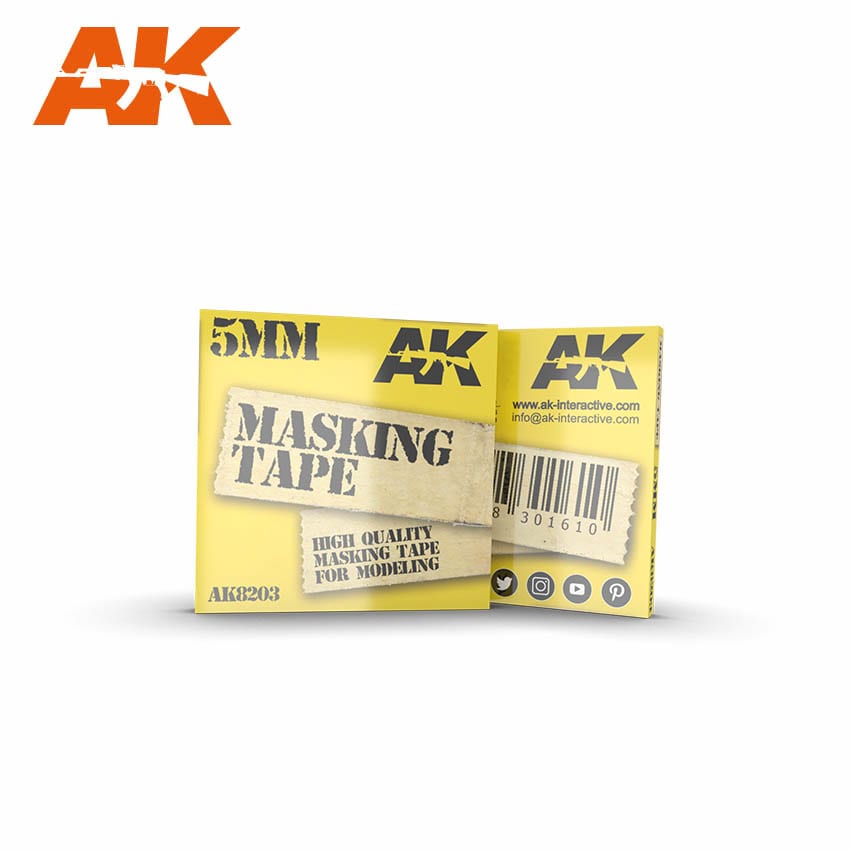 AK Interactive 8203 Masking Tape 5 mm