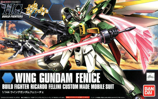 Bandai 2221158 HGBF #006 Wing Gundam Fenice "Gundam Build Fighters"