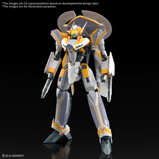 Bandai 2859010 HG VF-31E Siegfried (Chuck Mustang Use) "Macross Delta"