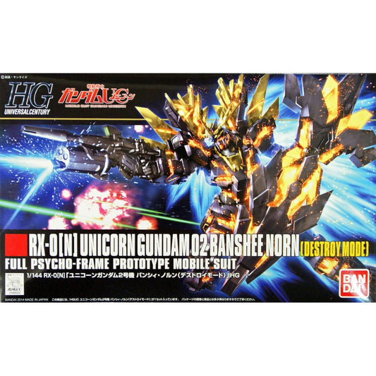 Bandai 2246116 HGUC #175 Unicorn Gundam 02 Banshee Norn Destroy Mode
