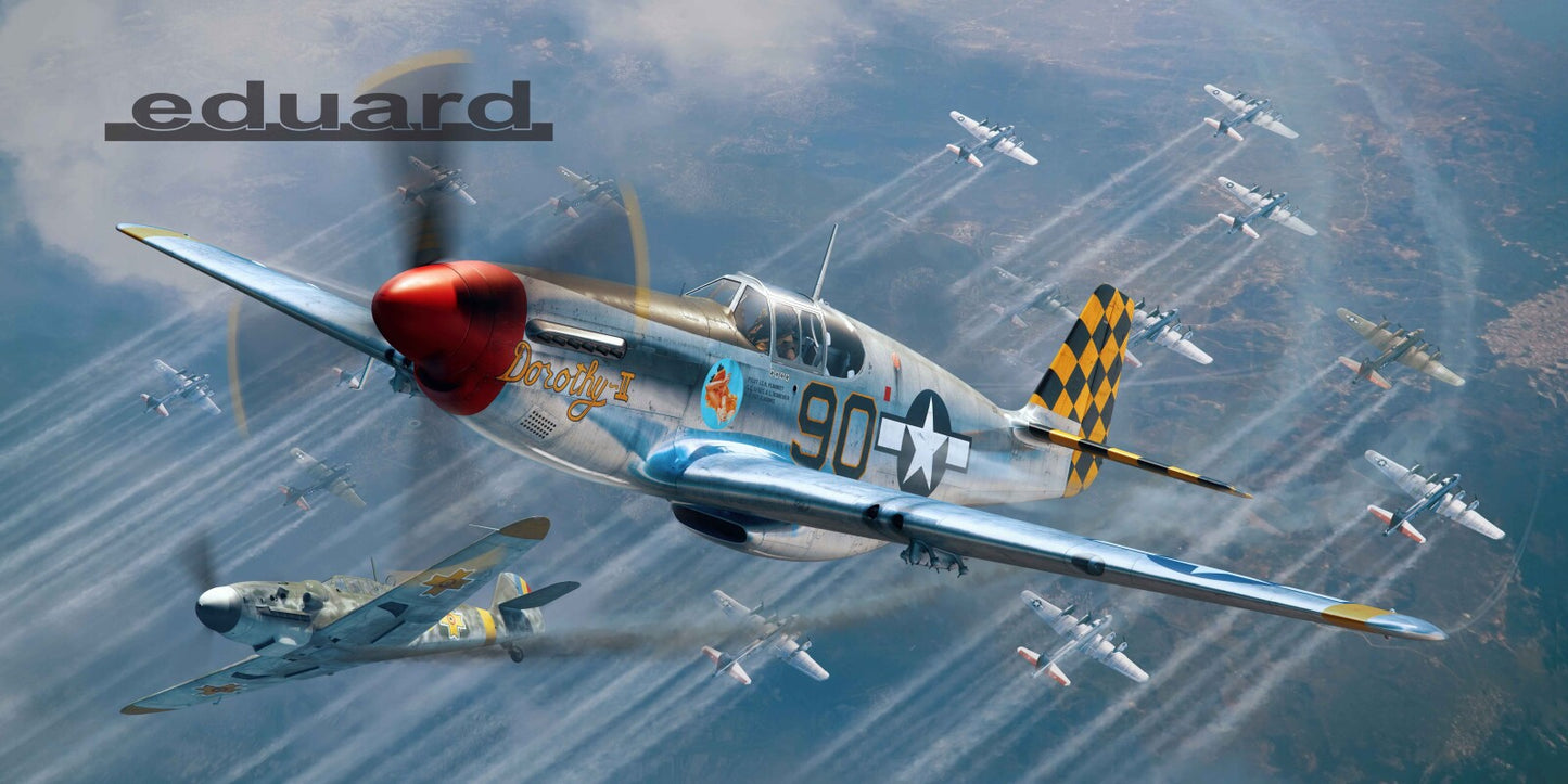 Eduard 82107 1/48 P-51B Mustang w/ Birdcage Canopy Profipack Edition