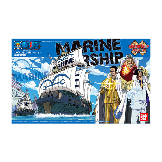 Bandai 2214904 One Piece Grand Ship Marine Warship