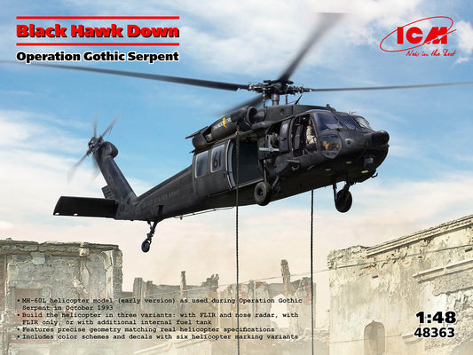ICM Models 48363 1/48 Black Hawk Down. Operation Gothic Serpent