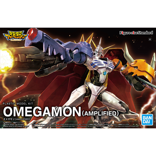 Bandai 2506681 Digimon: Omegamon Amplified Figure-rise Standard