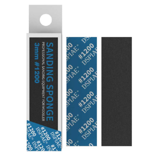 Dspiae SS3-1200 3mm #1200 Sanding Sponge 5Pcs