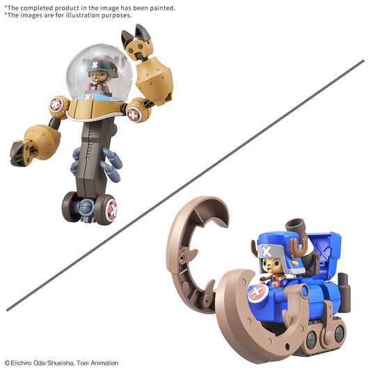 Bandai 2831082 Chopper Robo Super 2&3 (Heavy Armor & Horn Dozer) "One Piece"