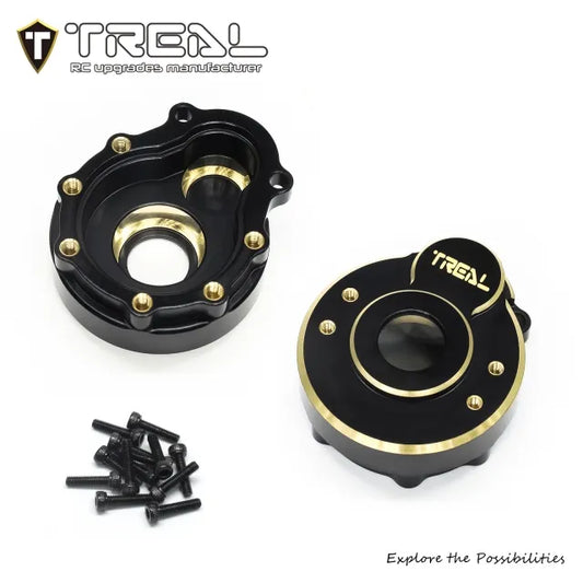 Treal TTRX4-47 TRX4 Outer Portal Covers Drive Housing 42g (2pcs)