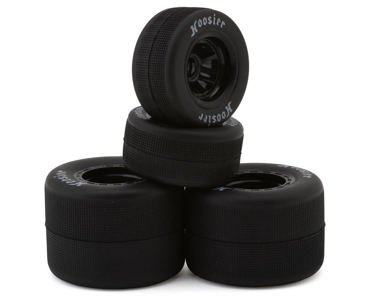 1RC Racing 5582 1/18 Asphalt Sprint Car Tires (Black) (4) (Front & Rear) (Soft)