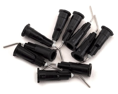 1UP Racing 10203 HD Curved Steel CA Glue Tips (Medium Glue) (10)