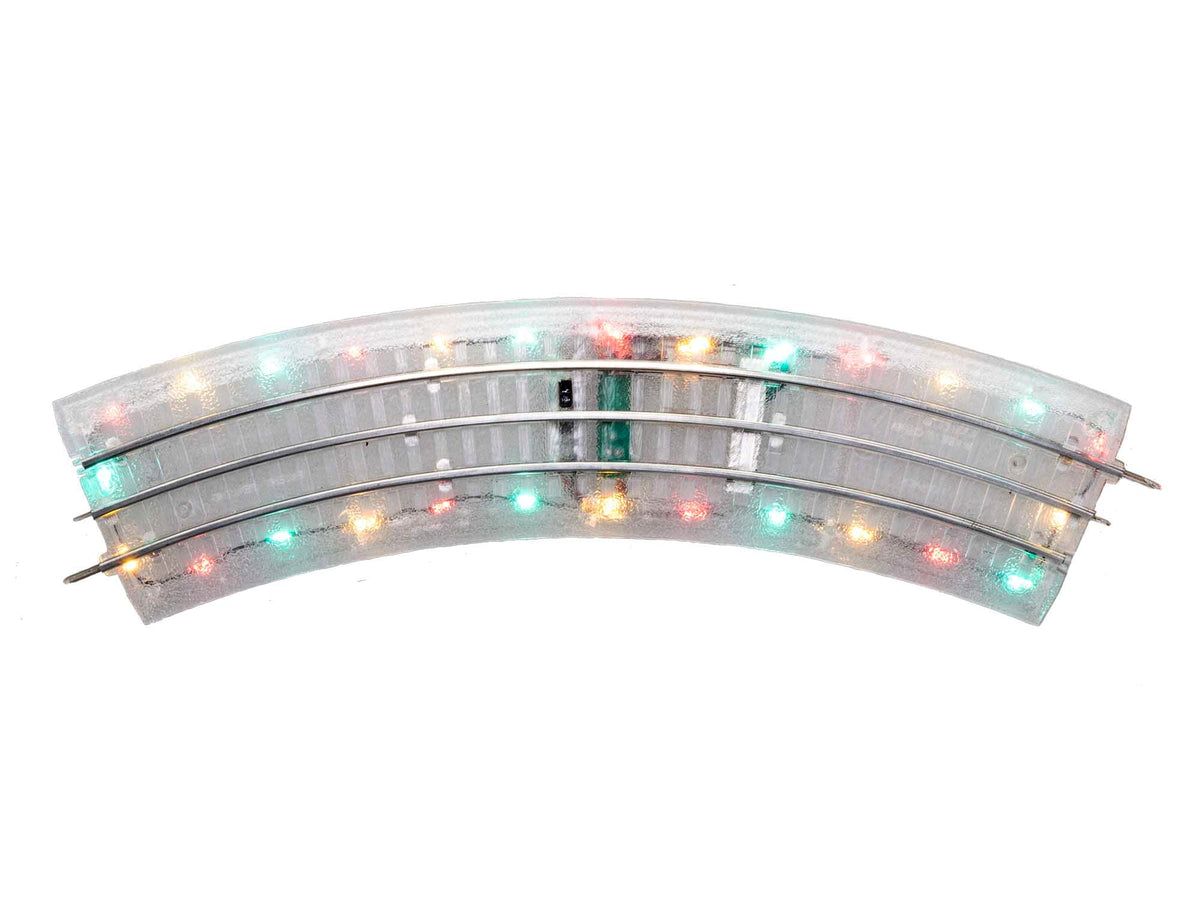 Lionel 2025020 Lighted FasTrack O36 Curve 4-Pack