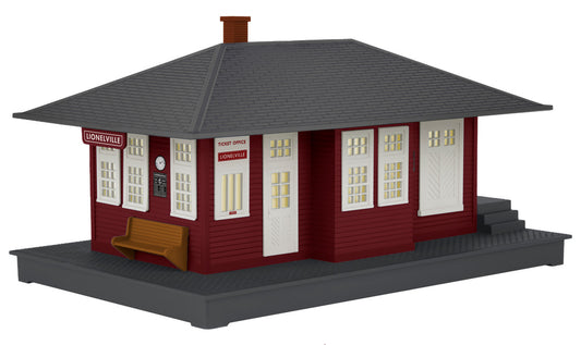 Lionel 2129250 O Gauge Talking Passenger Station Model Building