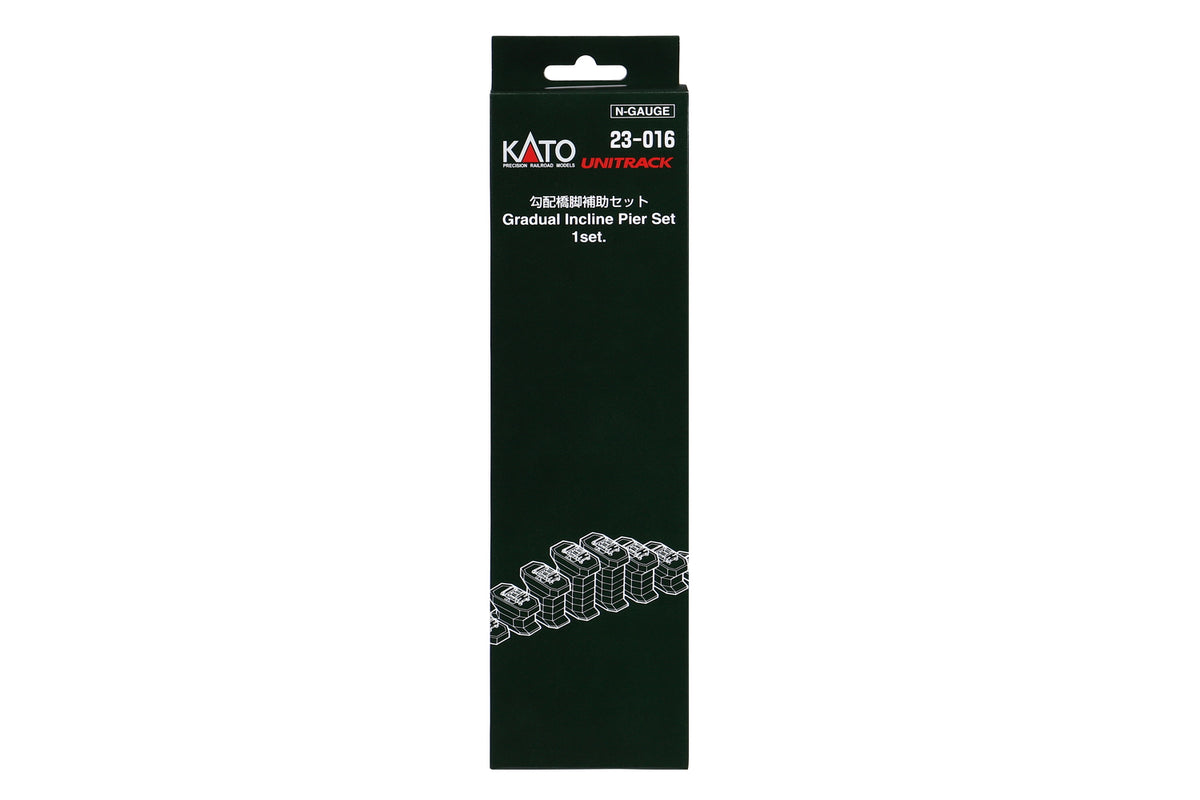 KATO 23016 23-016 N Gradual Incline Pier Set