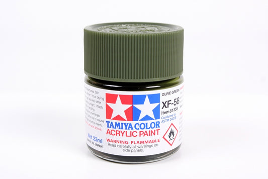 Tamiya 81358 XF-58 Acrylic Olive Green