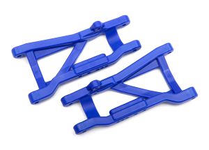 Traxxas 2555A Suspension arms, blue, rear, heavy duty (2)