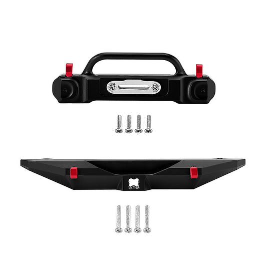 Injora SCX30-1716FR Aluminum Front and Rear Bumpers for 1/30 SCX30 JLU