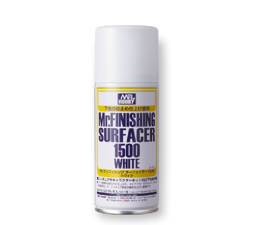 Mr Hobby B529 Mr Finishing Surfacer 1500 White (Aerosol Type)