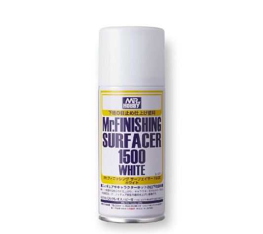 Mr Hobby B529 Mr Finishing Surfacer 1500 White (Aerosol Type)
