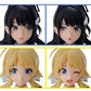 Bandai 2676312 The Idolmaster Shiny Colors 30 Minutes Sisters Option Hair Style & Face Parts (Kazano Hiori & Hachimiya Meguru) Accessory Kit Set