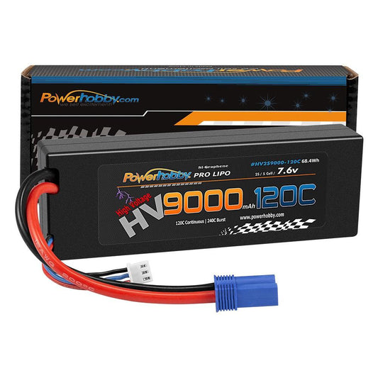Power Hobby 2S-9000MAH-120C-EC5