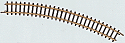 Marklin 8521 Z Curve Track -- 7-11/16" 19.5cm Radius, 30-Degree (10pcs)