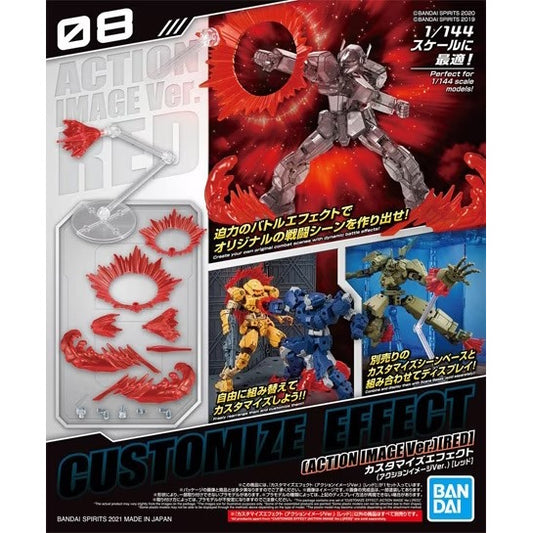Bandai 2531318 30MM #08 Customize Effect - Red