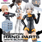 Bandai 2601791 30 Minutes Sisters Option Hand Parts (Black & White) Accessory Pack
