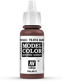 Vallejo Model Color (163) 70.814 Burnt Red 18ml