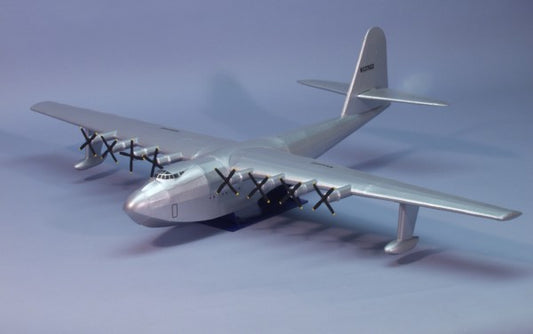 Dumas Products 322 30" Wingspan Hughes HK-1 Hercules Spruce Goose Aircraft Laser Cut Static Kit