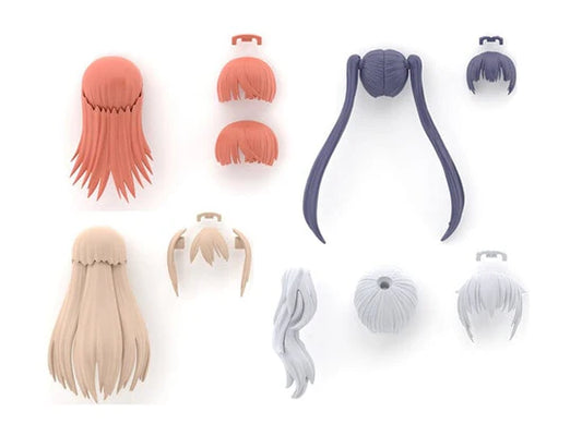 Bandai 9034002 30MS Option Hair Style Parts Vol.7 (4 types)