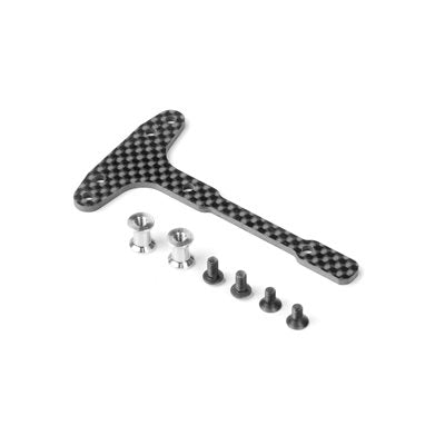 XRAY 361299 Graphite Chassis T-Brace Front Set