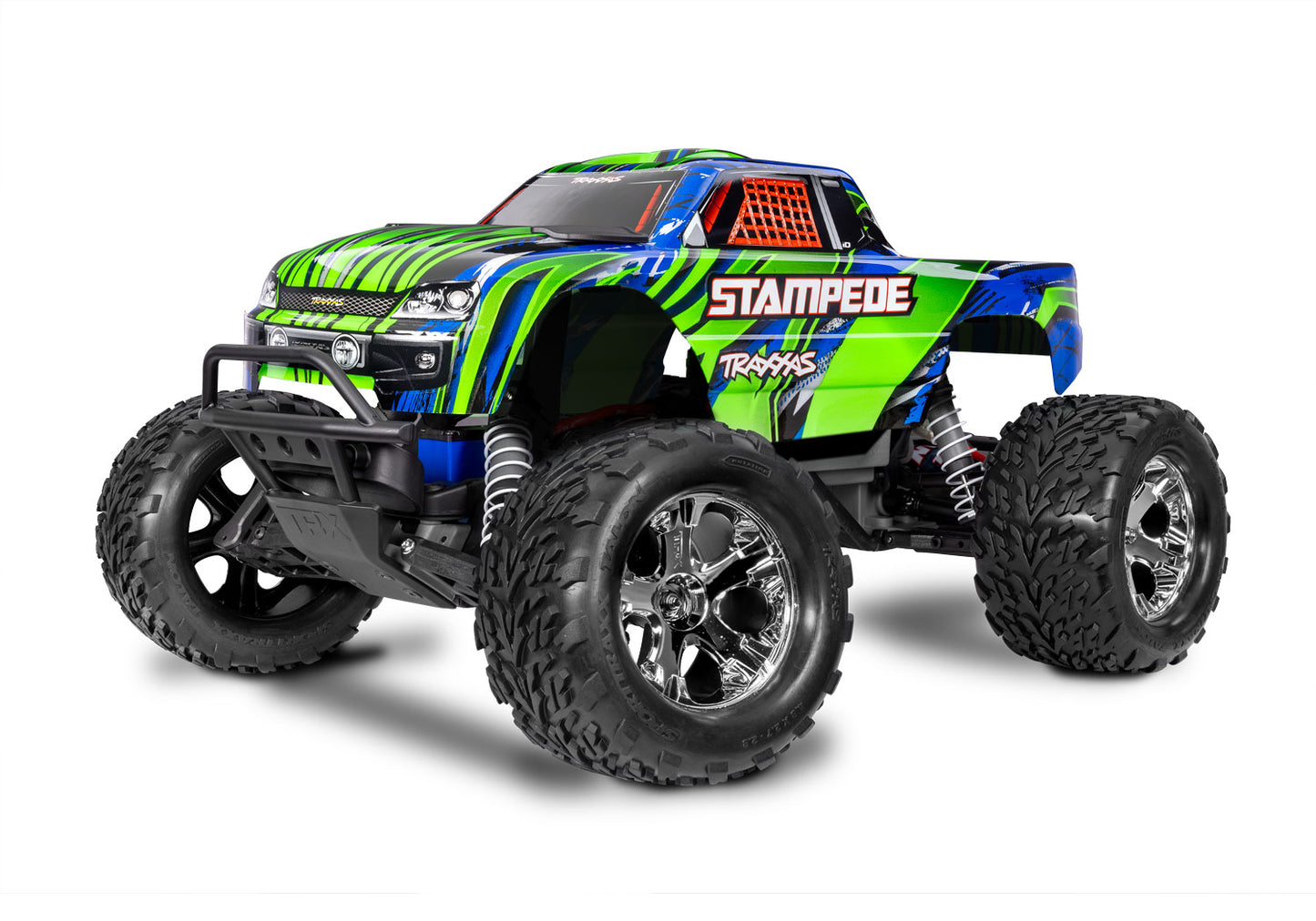 Traxxas 36254-8-GRN Stampede 2WD XL-5 1/10 Monster Truck with Battery - Green