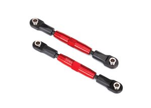 Traxxas 3643R Aluminum 49mm Camber Link Turnbuckle (Red) (2)