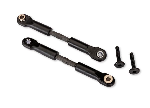 Traxxas 3644-GRAY 69 mm Adjustable Steel Camber Links (2)