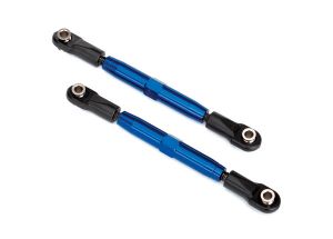 Traxxas 3644X Aluminum 39mm Camber Link Turnbuckle (Blue) (2)