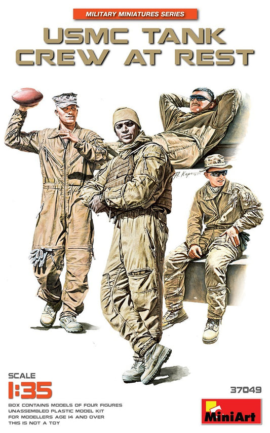 MiniArt Models 37049 USMC Tank Crew at Rest (1/35)