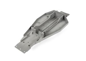 Traxxas 3722R *DISC* Lower chassis (gray)