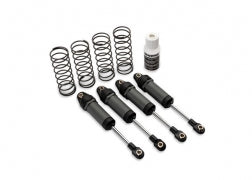 Traxxas 3760-GRAY Long Gray Ultra Shocks with Springs (4)