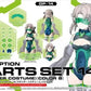 Bandai 2700398 30 Minutes Sisters Option Parts Set 14 Spotter Costume (Color B)