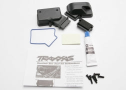 Traxxas 3924 Box, receiver (sealed)/ foam pad/ silicone grease/2.5x8mm BCS (2)/ 3x10mm CCS (2)/ 3x15mm CCS (2)