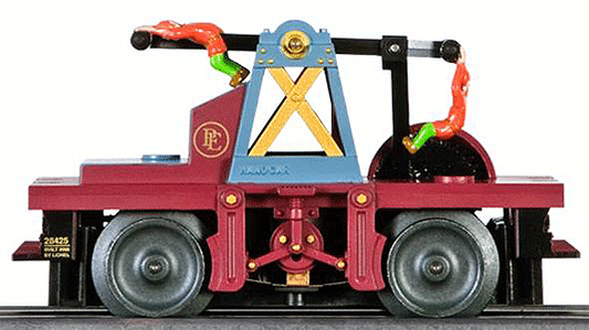 Lionel 628425 O Operating Handcar - Conventional 3-Rail -- Polar Express