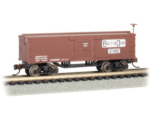 Bachmann 15656 N Scale Old Time Box Car B&O