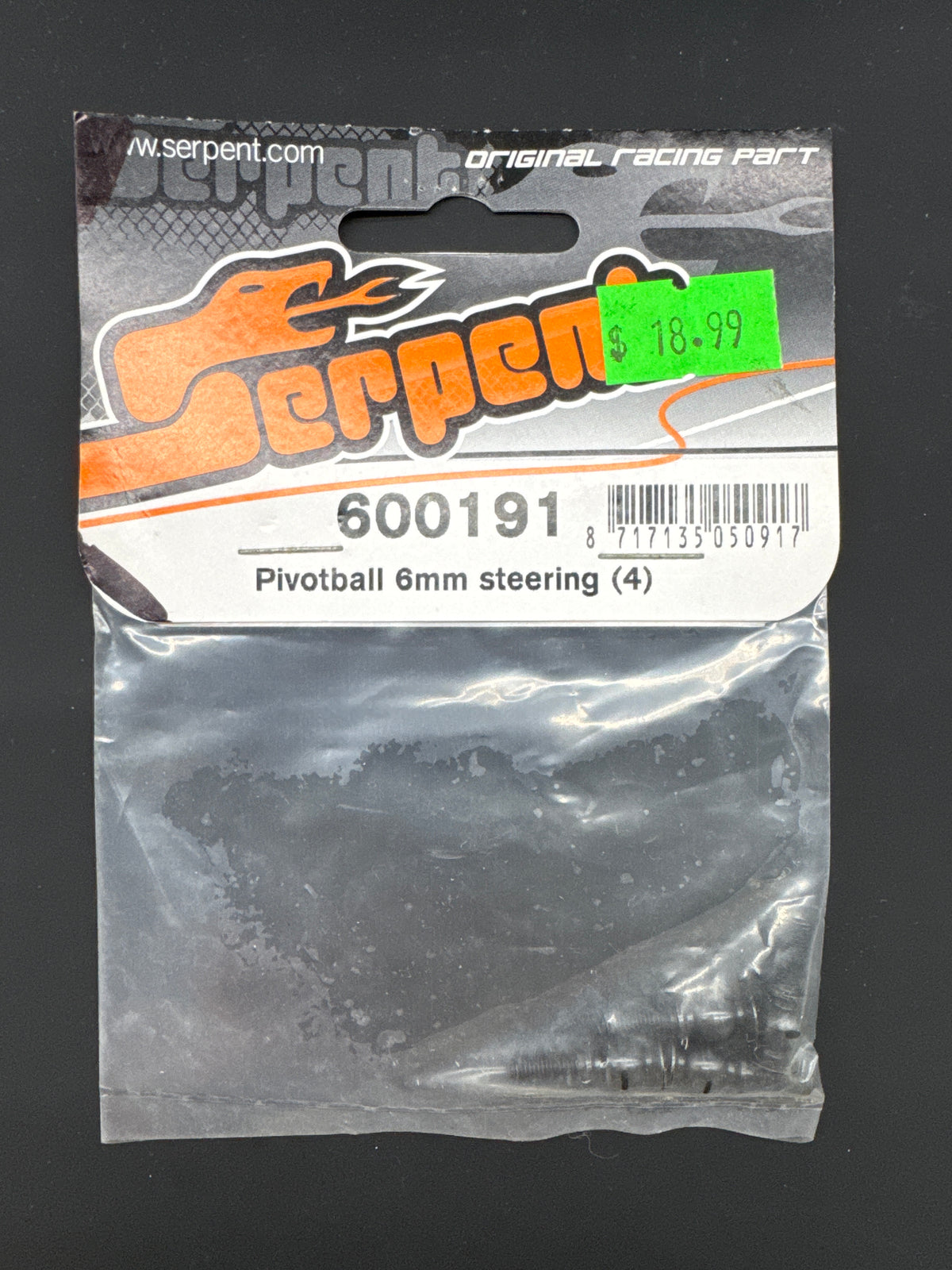 Serpent 600191 Pivotball 6mm steering (4)
