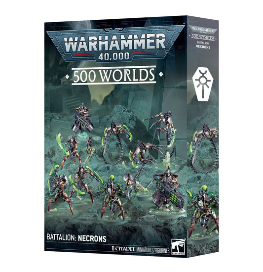 Citadel 49-51 WH 40K: 500 Worlds Battalion: Necrons