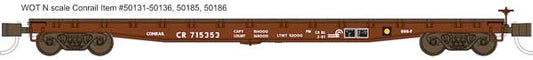 Wheels of Time 50134 Ready to Run -- Conrail #715492 (Boxcar Red) N Gauge
