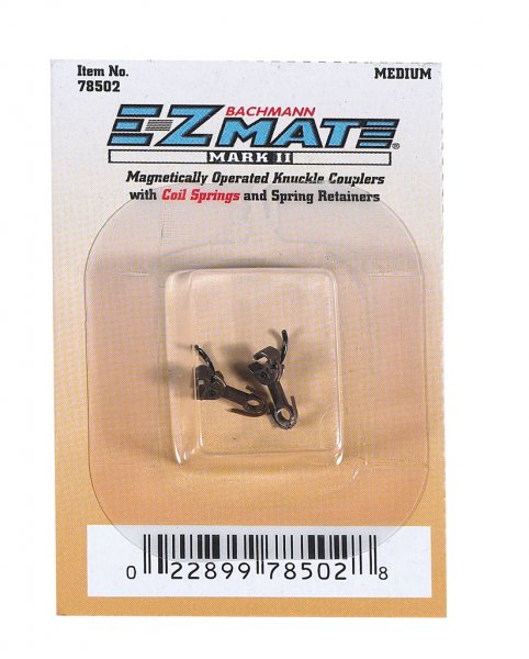 Bachmann 78502 N EZ Mate Mark II Center Knuckle Coupler, Medium