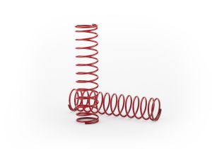 Traxxas 4649R Big Bore Shock Springs (Red) (2)