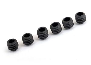 Traxxas 4897 4mm Set Screws w/Threadlock (6)